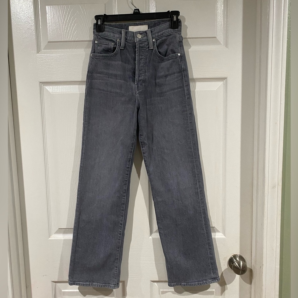 Mother Superior The Rambler Ankle In Uncommon Ground Gray Wash Size ‘24’ Button